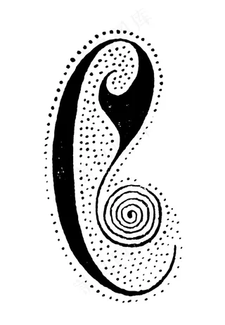 字母 全球花纹图案 装饰图案 现代...