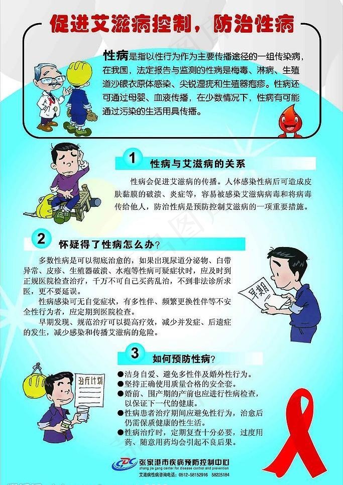 艾滋病宣传1图片ai矢量模版下载