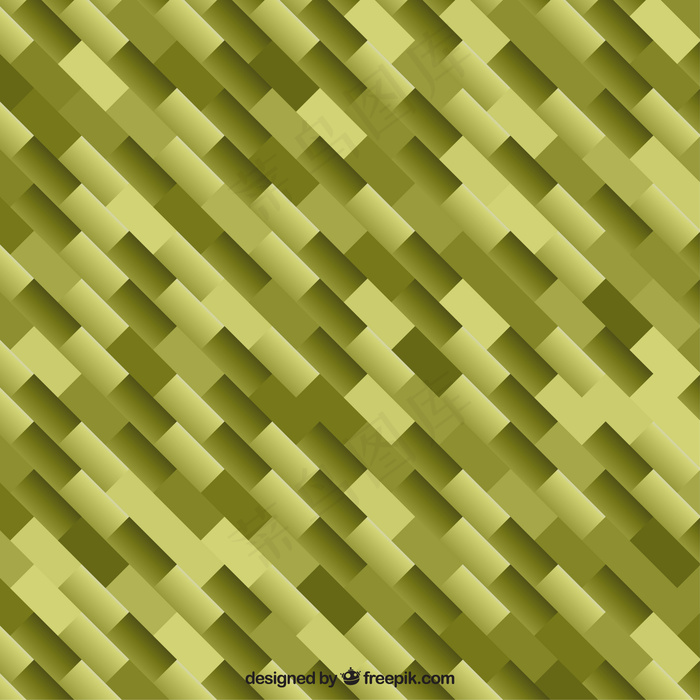 抽象风格的绿色几何背景