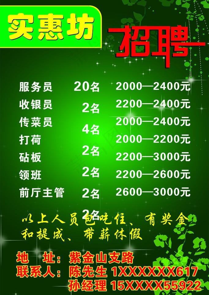 招聘图片cdr矢量模版下载