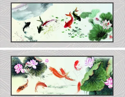鲤鱼游水图片 鲤鱼游水图片