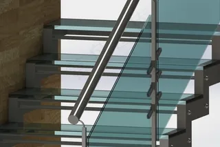 ESCADA de Vidro
