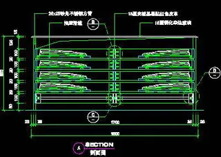 商场装修施工图纸、服装类道具cad...