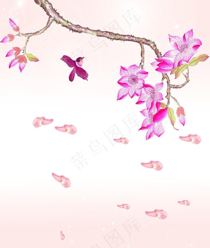 喜鹊报春图图片