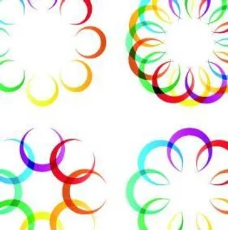 黑色和白色标志矢量集03