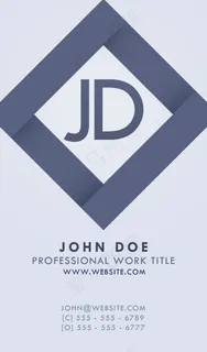 简洁名片模板名片素材