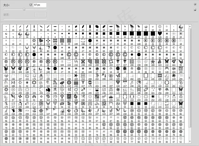 494种PS常用笔刷