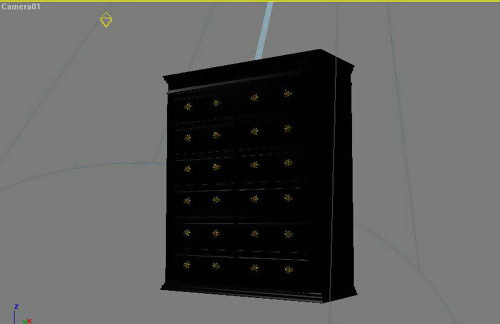 柜子3dmax家具模型115款免费...