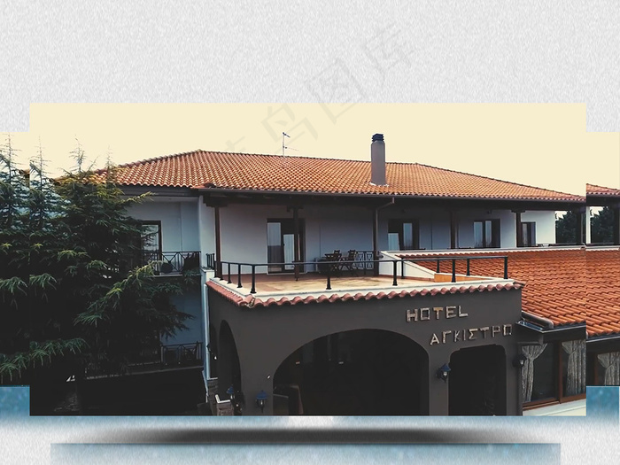 意大利旅游度假酒店实拍视频素材