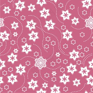 白描图案背景矢量素材