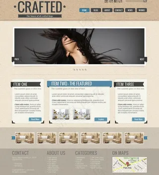 国外网站模块图片