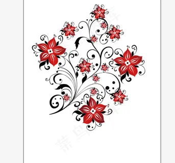 服装设计绣花图