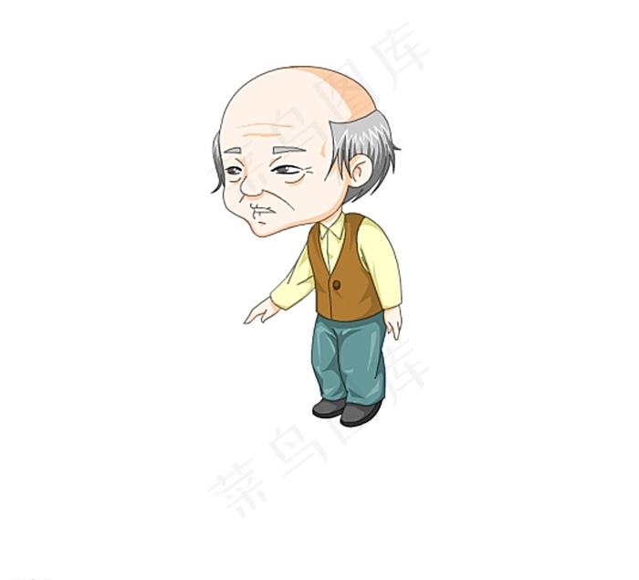 Q版老爷爷