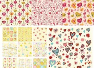 心背景矢量的追求