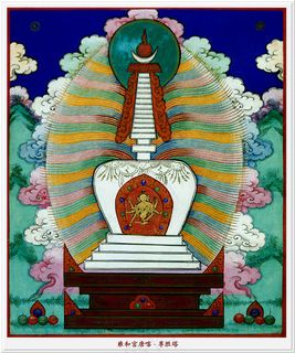 雍和宫唐卡（全本）尊胜塔