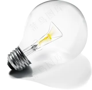 节能灯钨丝灯矢量图