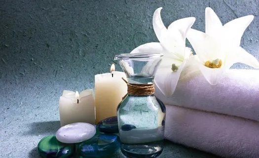 美容蜡烛鲜花图片 美容蜡烛鲜花图片