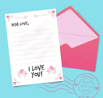 创意空白情书设计 创意空白情书设计