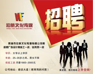 某公司招聘单页