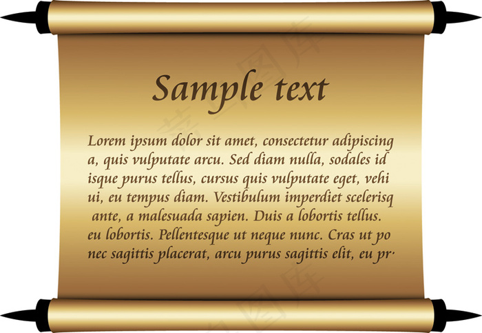 欧式古典花纹背景矢量图