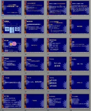股票网上市期宣传推广方案ppt素材预览图
