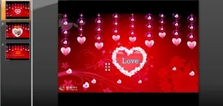 献给最爱的人情人节PPT模板下载