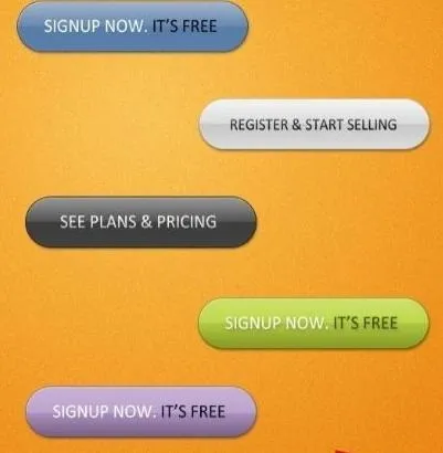 网页按钮素材 下载psd模版下载