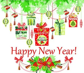 手绘圣诞节礼物图片