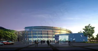 北京海淀体育馆,水晶石,室外效果3...