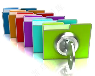 关键显示保密的机密文件