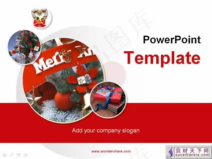 国外精美圣诞PPT模板[2]