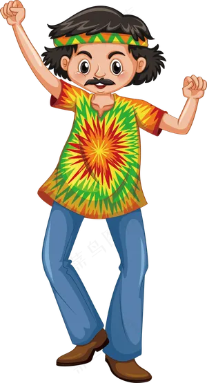 欢呼人群剪影png透明免扣素材