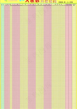 大乐透走势图图片