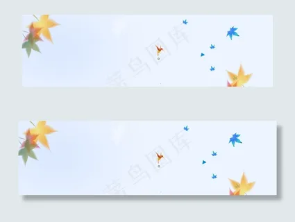 秋季女鞋简约背景banner