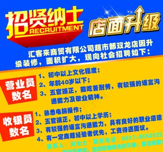 招聘海报图片