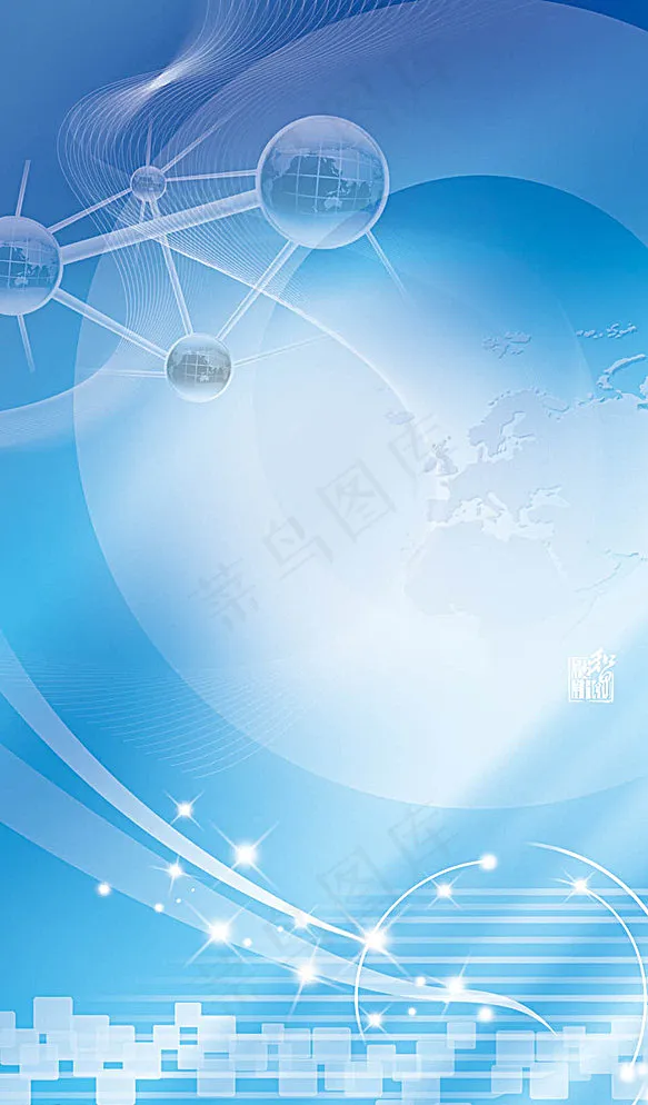 科技背景广告素材图片(3150X5266(DPI:200))psd模版下载