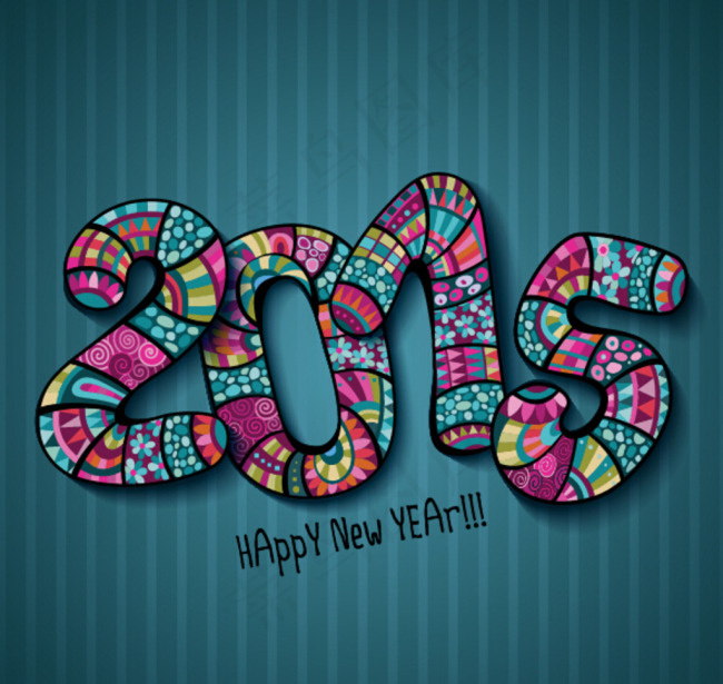 2015字体设计eps,ai矢量模版下载