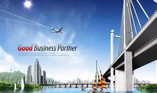 现代科技商务经济插图图片