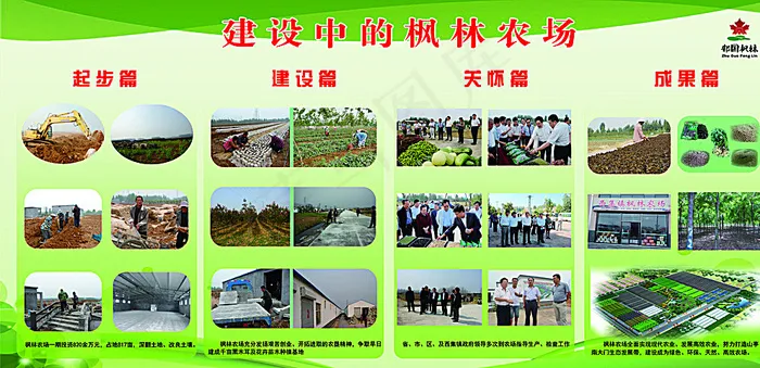 绿色展板图片(8504X4252(DPI:72))psd模版下载