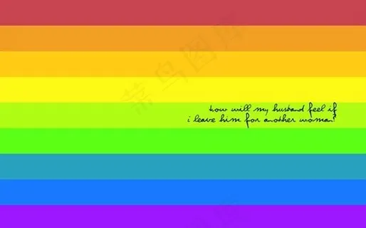 彩虹背景图 彩虹背景图