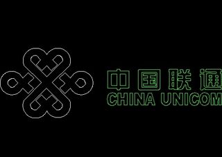中国联通标志图块CAD饰物陈设图纸...