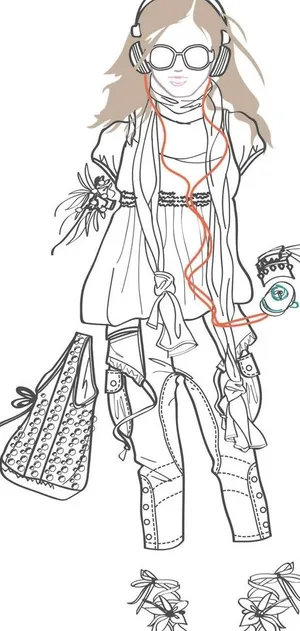 女童款式图图片