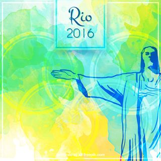 黄色背景矢量图