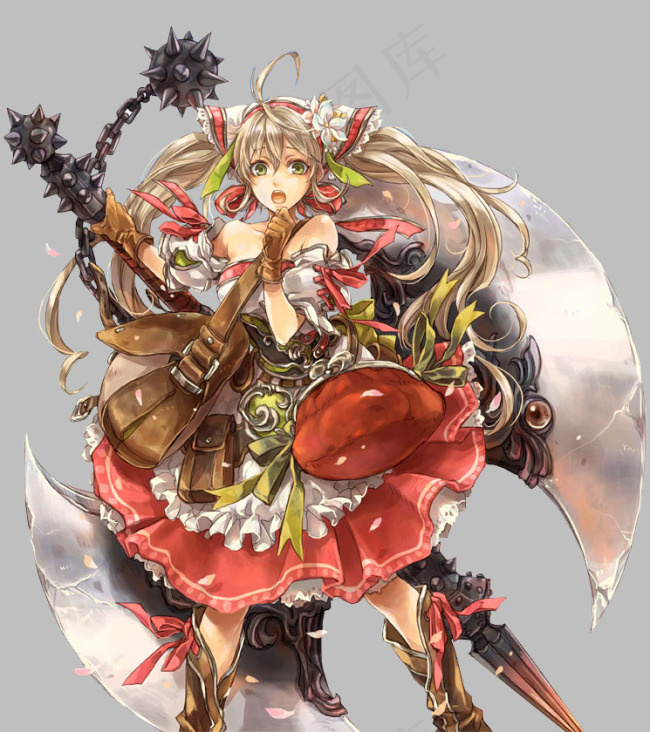 锁链战记游戏人物抠图