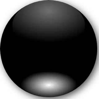 我brami圆圆的黑水晶按钮剪贴画