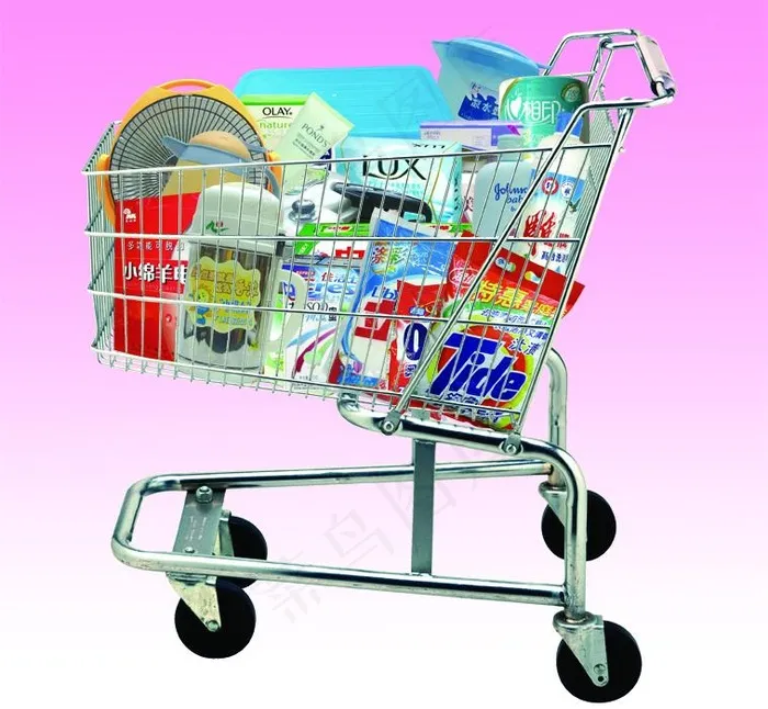百货商品放满购物车图片(3157X3157(DPI:300))psd模版下载