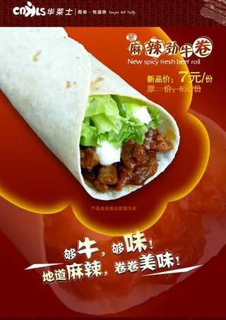 麻辣牛肉卷图片