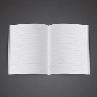 白色对开本子设计矢量素材
