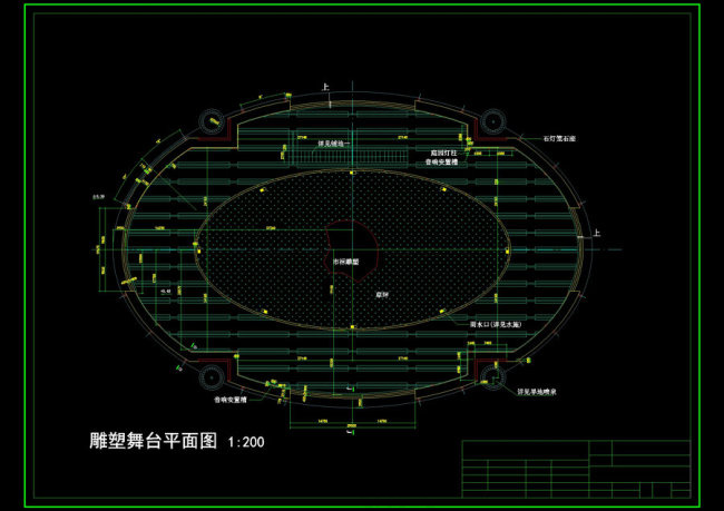 广场cad建筑图纸