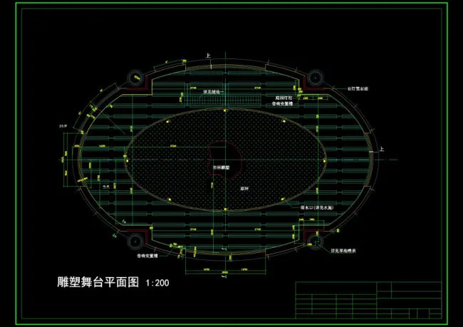 广场cad建筑图纸